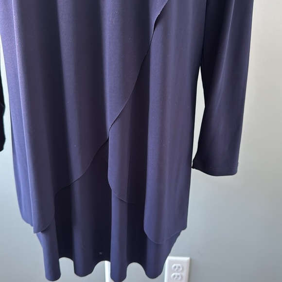 Last Tango navy blue tunic size XL - Picture 6 of 7